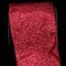 The Ribbon People Shimmering Red Wired Craft Ribbon 6" x 20 Yards